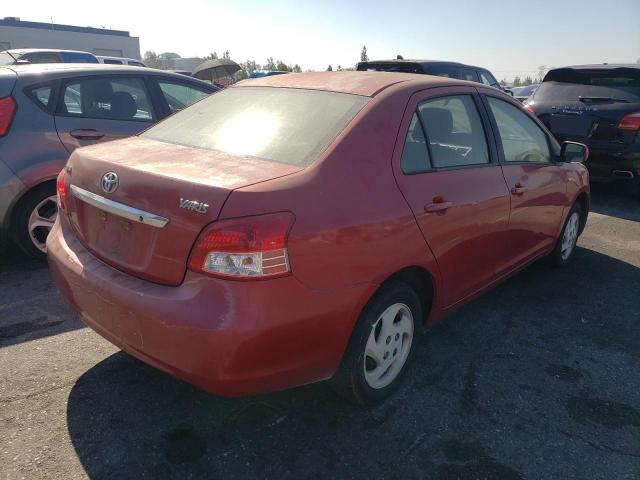 JTDBT923071108831 - 2007 TOYOTA YARIS RED photo 4