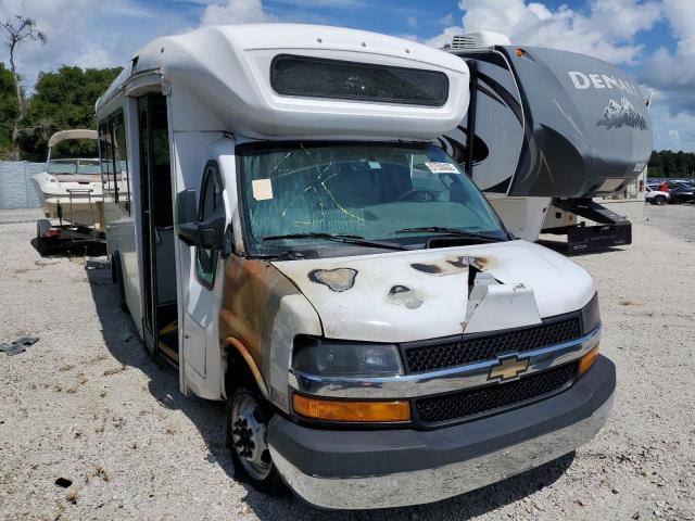 1HA6GUBB2KN010011 - 2019 CHEVROLET EXPRESS G4 WHITE photo 1