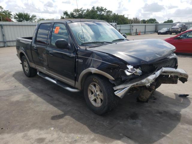 1FTRW07L81KE94829 - 2001 FORD F150 2WD BLUE photo 1