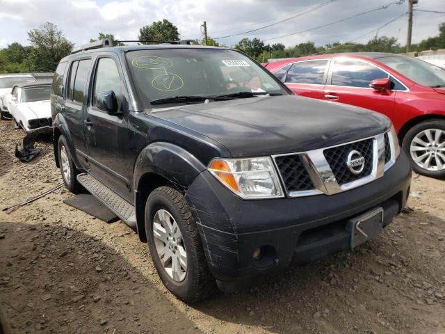 5N1AR18W66C606768 - 2006 NISSAN PATHFINDER BLACK photo 1