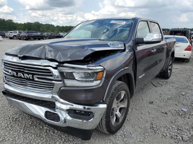 1C6RREJT3NN304332 - 2022 RAM 1500 LARAM GRAY photo 2