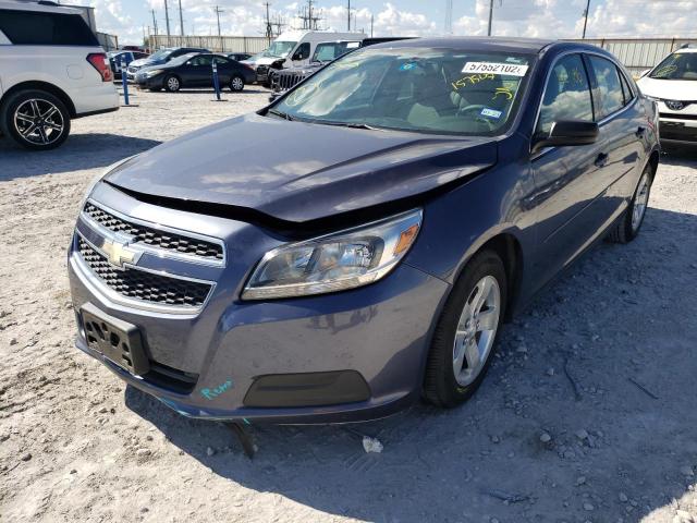 1G11B5SA9DF157507 - 2013 CHEVROLET MALIBU LS BLUE photo 2