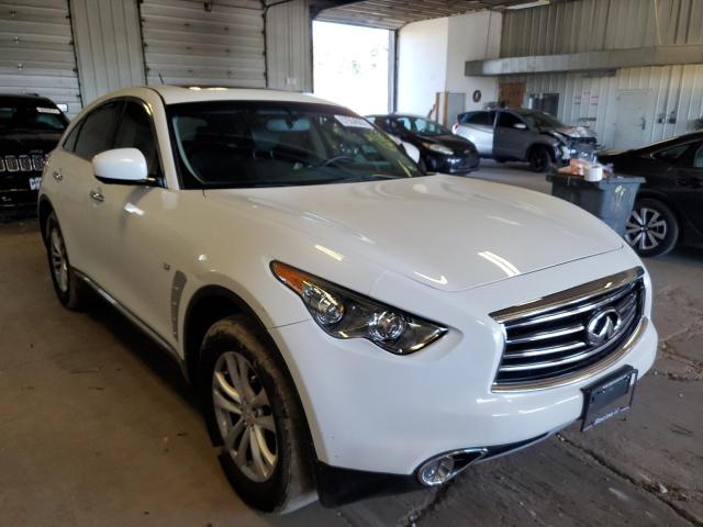 JN8CS1MW6GM751140 - 2016 INFINITI QX70 WHITE photo 1