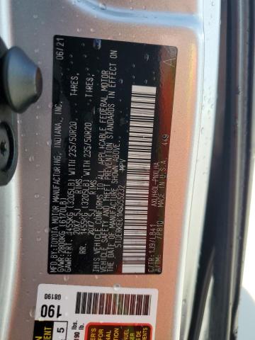 5TDERKEC1MS055232 - 2021 TOYOTA SIENNA LIM GRAY photo 10