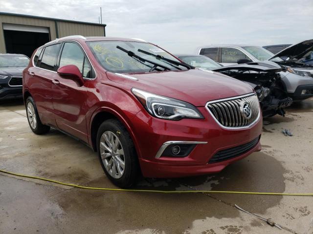 LRBFXBSA9HD008575 - 2017 BUICK ENVISION E RED photo 1