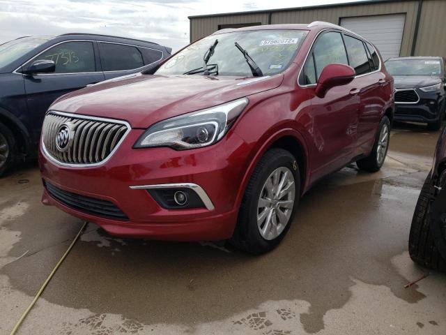 LRBFXBSA9HD008575 - 2017 BUICK ENVISION E RED photo 2