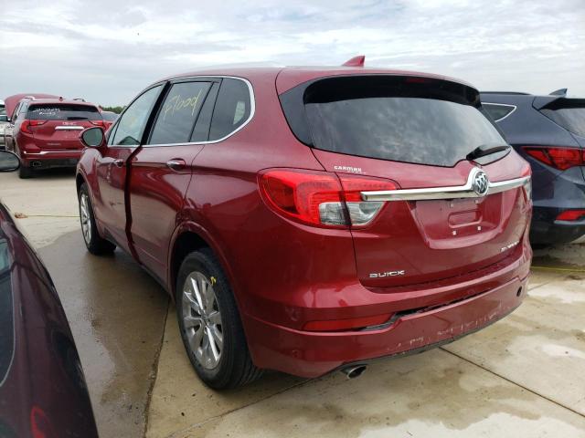 LRBFXBSA9HD008575 - 2017 BUICK ENVISION E RED photo 3