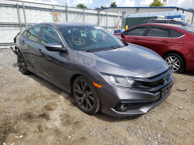 2HGFC2F87LH532096 - 2020 HONDA CIVIC SPOR GRAY photo 1