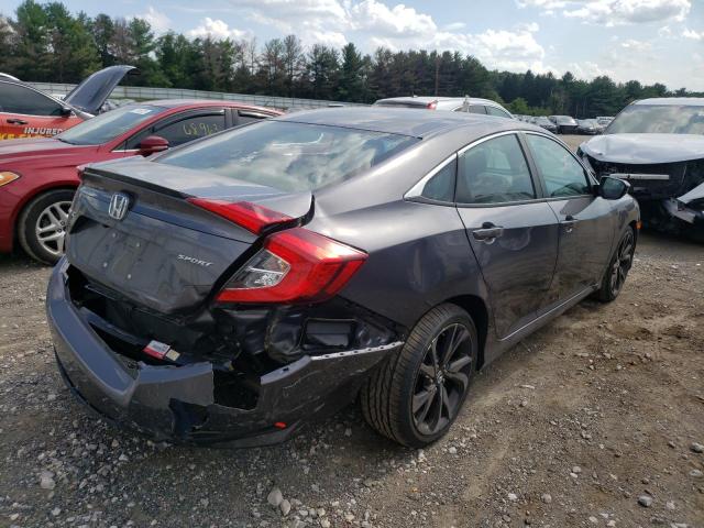 2HGFC2F87LH532096 - 2020 HONDA CIVIC SPOR GRAY photo 4