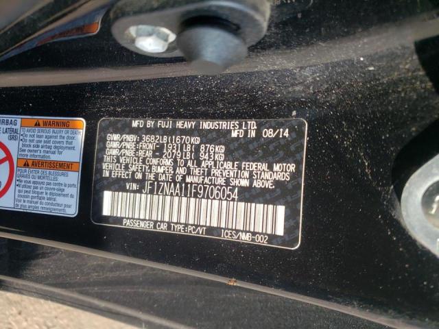 JF1ZNAA11F9706054 - 2015 TOYOTA SCION FR-S BLACK photo 10