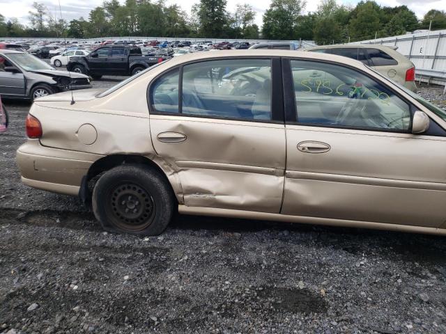 1G1NE52JX3M560074 - 2003 CHEVROLET MALIBU LS GOLD photo 9