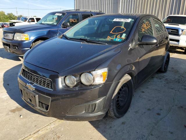 1G1JA5SH3F4166718 - 2015 CHEVROLET SONIC LS 灰色 照片 2