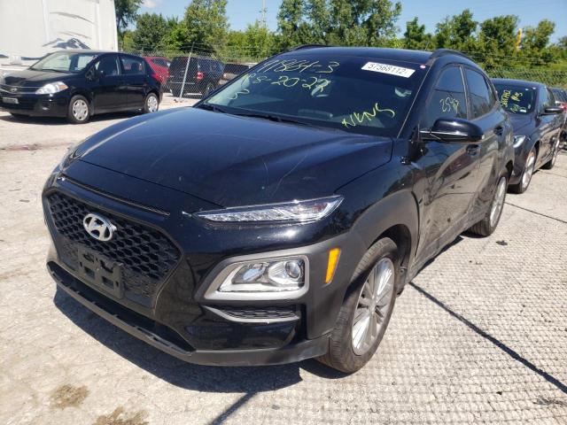 KM8K22AA5MU625686 - 2021 HYUNDAI KONA SEL BLACK photo 2