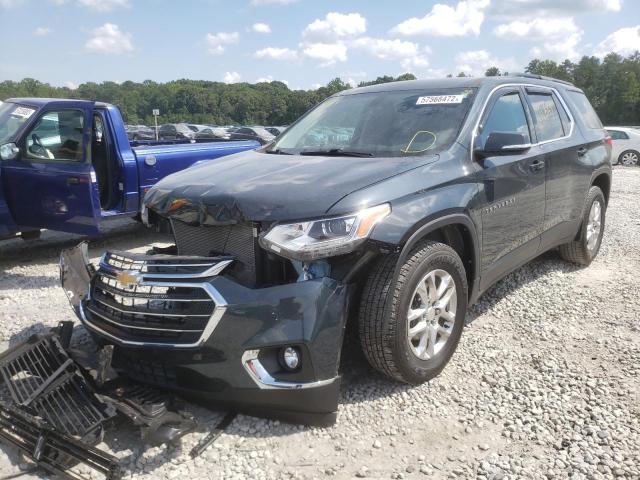 1GNERGKW6KJ254208 - 2019 CHEVROLET TRAVERSE CHARCOAL photo 2