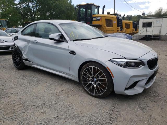 WBS2U7C01M7G98855 - 2021 BMW M2 COMPETI WHITE photo 1