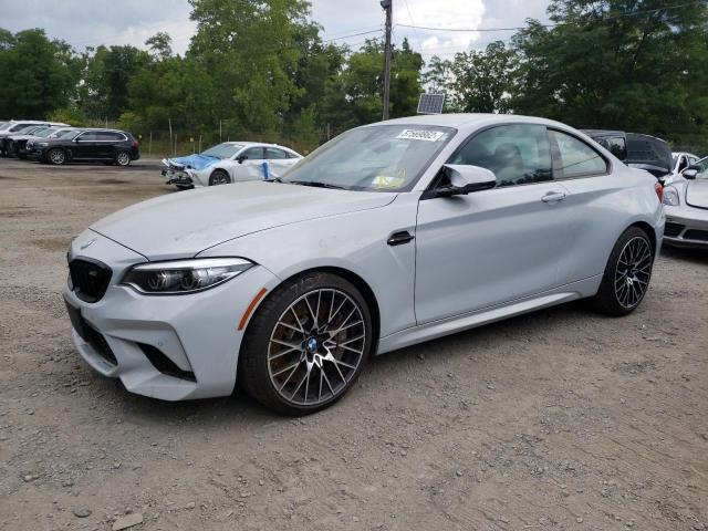 WBS2U7C01M7G98855 - 2021 BMW M2 COMPETI WHITE photo 2