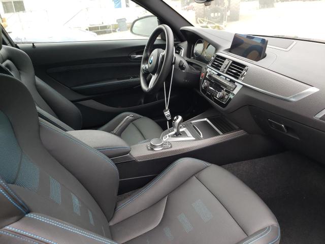 WBS2U7C01M7G98855 - 2021 BMW M2 COMPETI WHITE photo 5