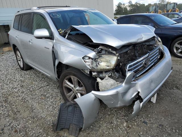 JTEDS42A192083928 - 2009 TOYOTA HIGHLANDER SILVER photo 1