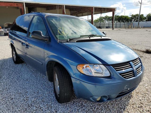 2D4GP44L25R285919 - 2005 DODGE GRAND CARAVAN SXT  photo 1