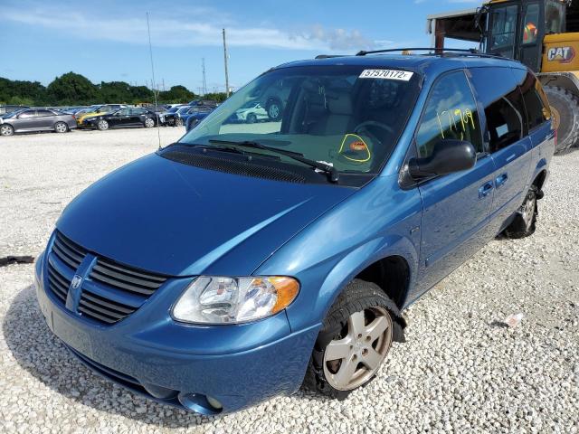 2D4GP44L25R285919 - 2005 DODGE GRAND CARAVAN SXT  photo 2