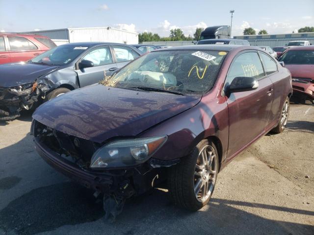 JTKDE177760097713 - 2006 TOYOTA SCION TC Марун фото 2