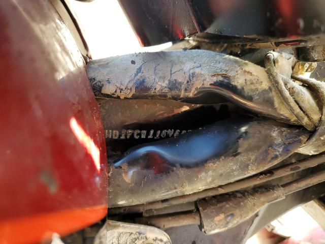 1HD1FCW116Y668998 - 2006 HARLEY-DAVIDSON FLHTCUI BURGUNDY photo 10