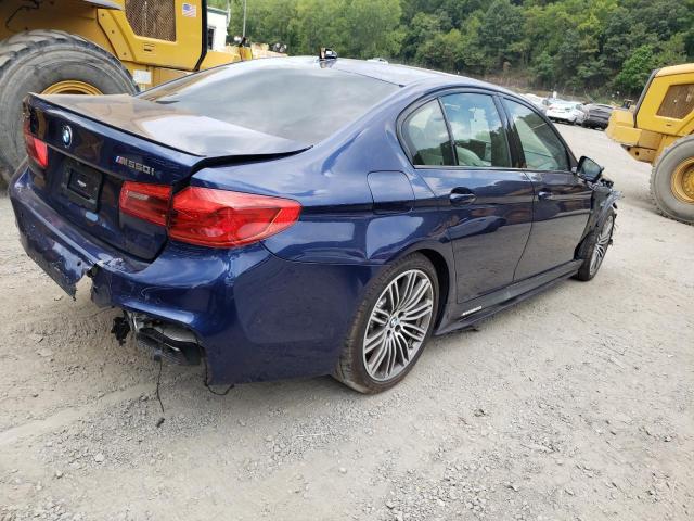 WBAJS7C02LBN96737 - 2020 BMW M550XI BLUE photo 4