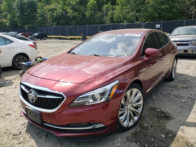 1G4ZP5SS9HU199077 - 2017 BUICK LACROSSE E RED photo 2