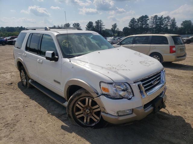 1FMEU74E56UA50740 - 2006 FORD EXPLORER E WHITE photo 1