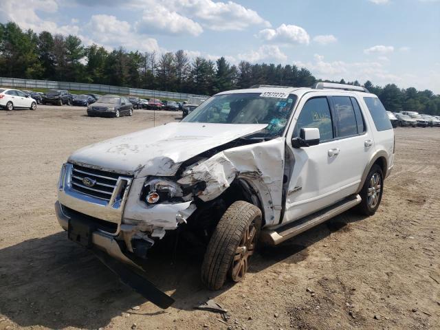 1FMEU74E56UA50740 - 2006 FORD EXPLORER E WHITE photo 2