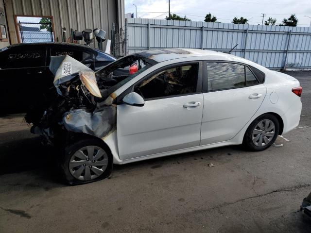 3KPA24AB0KE201784 - 2019 KIA RIO S WHITE photo 9