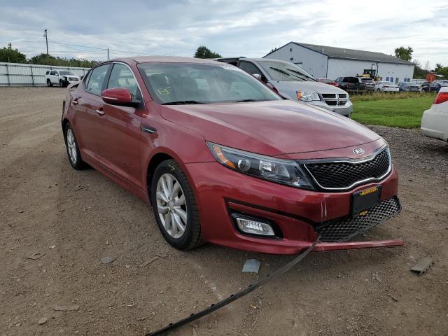 5XXGN4A74FG409693 - 2015 KIA OPTIMA RED photo 1