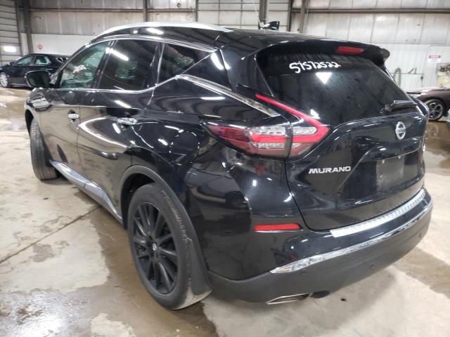 5N1AZ2DS6MC104977 - 2021 NISSAN MURANO PLA BLACK photo 3