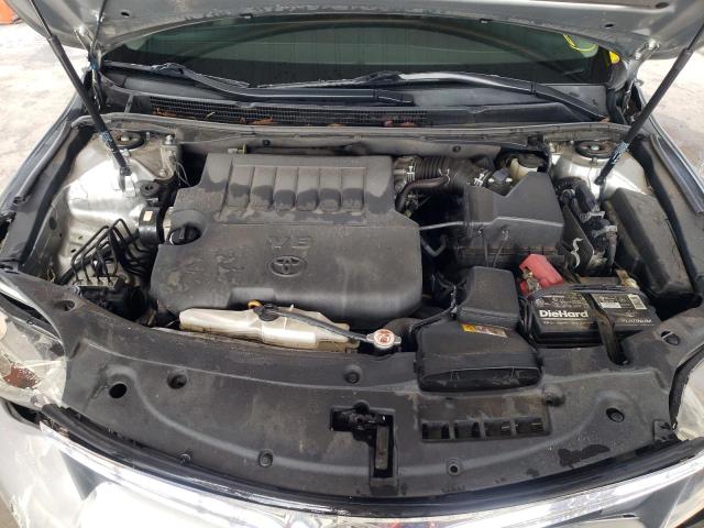 4T1BK1EBXHU252924 - 2017 TOYOTA AVALON XLE SILVER photo 7