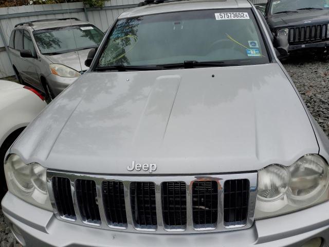 1J4HR58N65C728976 - 2005 JEEP GRAND CHER SILVER photo 7