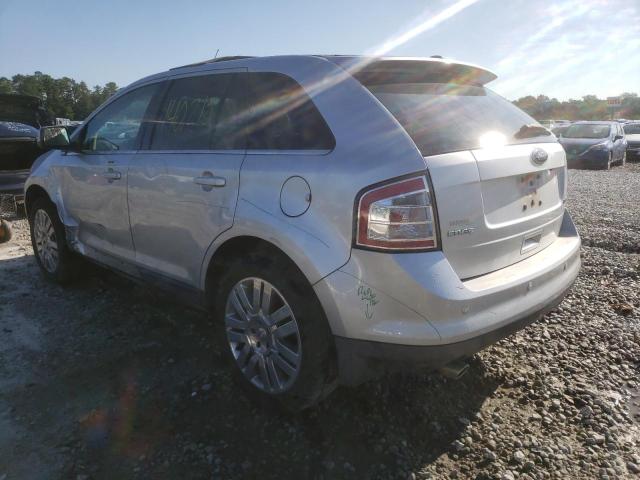 2FMDK3KC2ABA41570 - 2010 FORD EDGE LIMIT SILVER photo 3