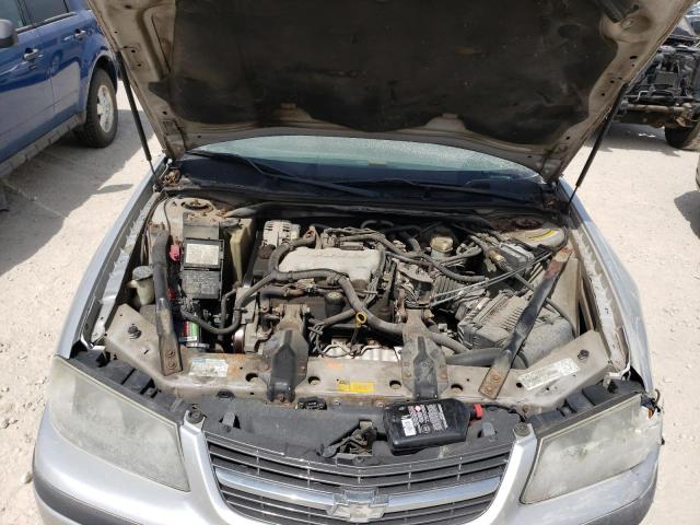 2G1WF55E619121058 - 2001 CHEVROLET IMPALA SILVER photo 7