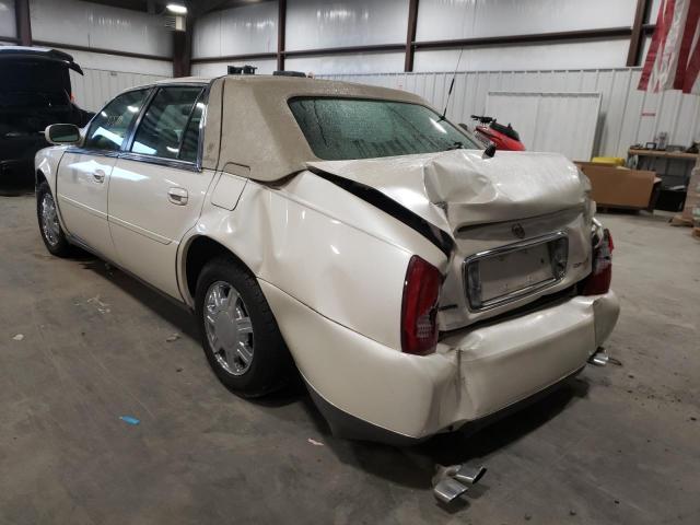 1G6KD54Y33U192282 - 2003 CADILLAC DEVILLE BEIGE photo 3