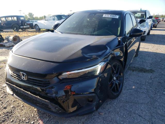 2HGFE2F53NH543728 - 2022 HONDA CIVIC SPOR BLACK photo 9