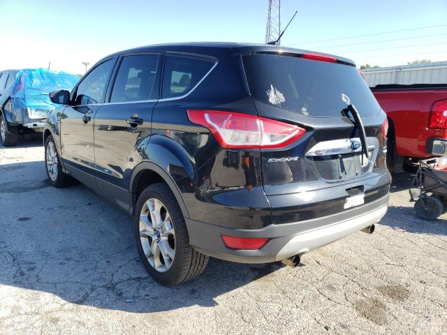 1FMCU9HXXDUA94650 - 2013 FORD ESCAPE SEL BLACK photo 3