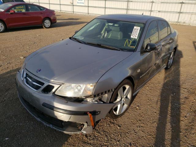 YS3FH46U161015526 - 2006 SAAB 9-3 AERO GRAY photo 2