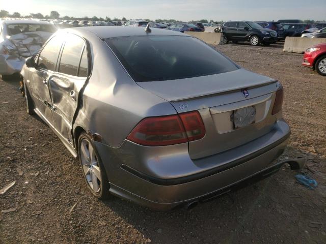 YS3FH46U161015526 - 2006 SAAB 9-3 AERO GRAY photo 3