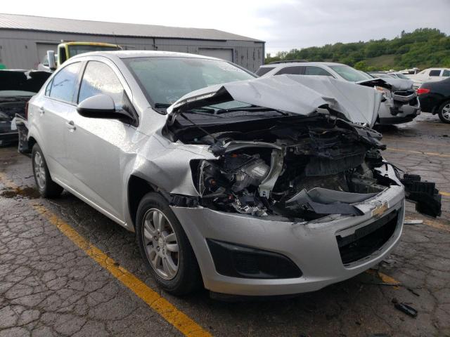 1G1JA5SH1C4173596 - 2012 CHEVROLET SONIC LS SILVER photo 1