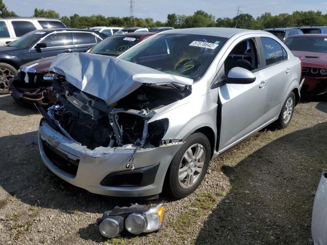 1G1JA5SH1C4173596 - 2012 CHEVROLET SONIC LS SILVER photo 2