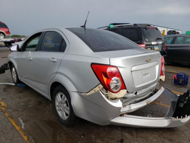 1G1JA5SH1C4173596 - 2012 CHEVROLET SONIC LS SILVER photo 3
