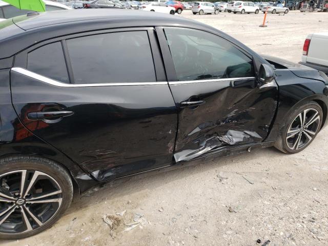 3N1AB8DV4LY285673 - 2020 NISSAN SENTRA SR BLACK photo 9