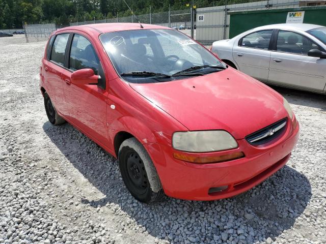 KL1TD66607B763352 - 2007 CHEVROLET AVEO BASE  photo 1