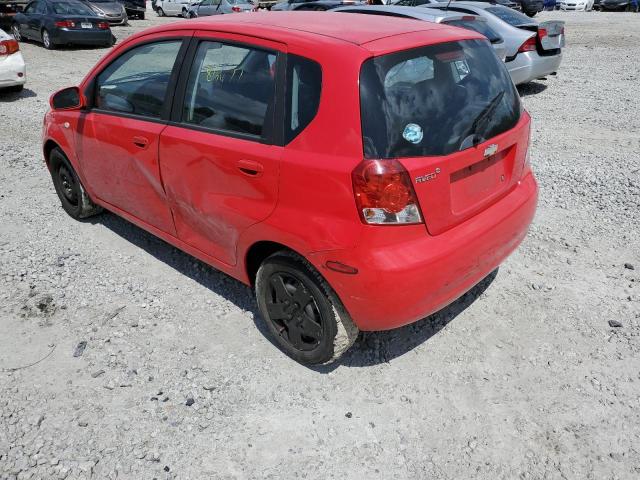 KL1TD66607B763352 - 2007 CHEVROLET AVEO BASE  photo 3