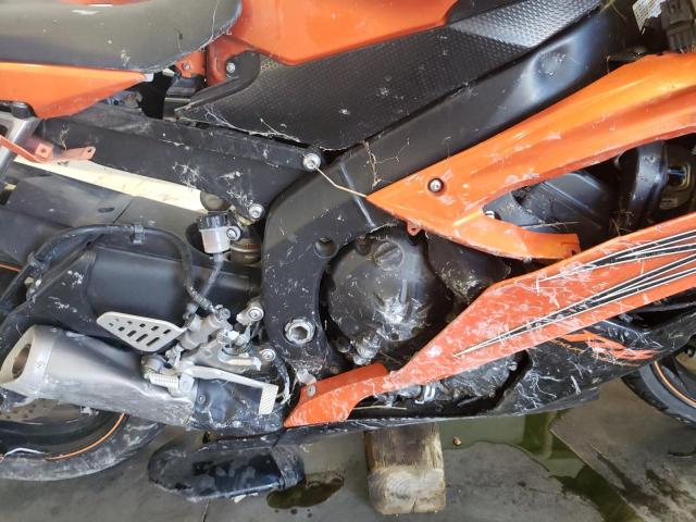 JYARJ16E69A014307 - 2009 YAMAHA ATV ORANGE photo 7