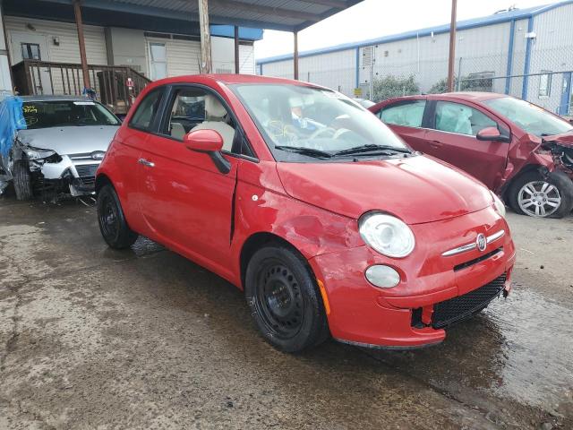 3C3CFFAR3CT114095 - 2012 FIAT 500 POP RED photo 1